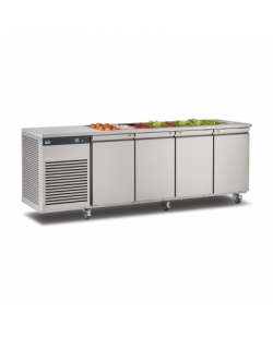 Foster EcoPro G2 1/4 koelwerkbank met saladette-optie