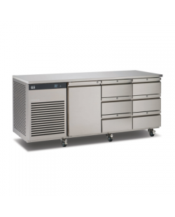 Foster EcoPro G2 koelwerkbank met 1 deur en 6 lades