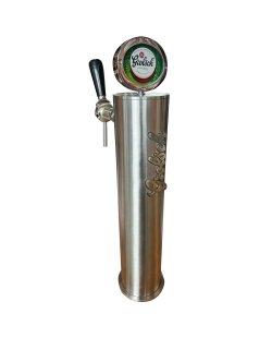 Occasion - Grolsch 1-kraans tapzuil geborsteld RVS