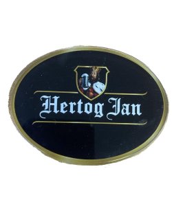 Ovale taplens Hertog Jan plat