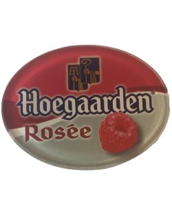 Occasion - Ovale taplens Hoegaarden Rosée plat