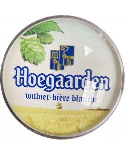 Ronde taplens Hoegaarden witbier bol 69 mmø