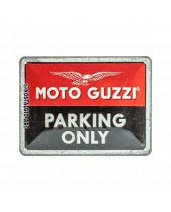 Moto Guzzi reclamebord 20x15 cm 