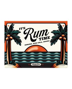 Danny Vera RUM time reclamebord