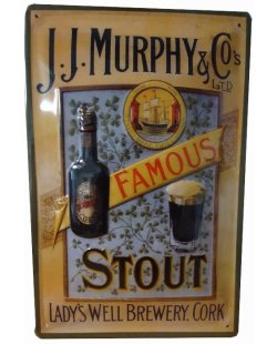 J.J. Murphy & Co's reclamebord