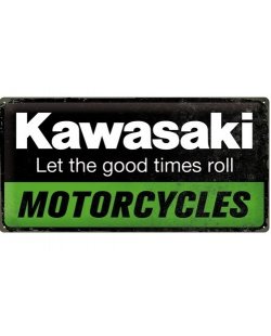 Kawasaki Motorcycles reclamebord