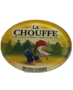 Ovale taplens La Chouffe plat