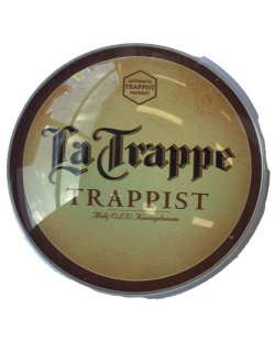 Ronde taplens La Trappe trappist bol 69 mmø