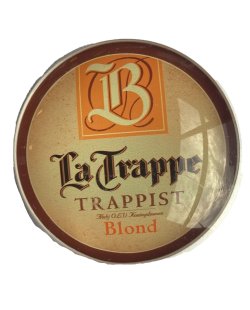 Occasion - Ronde taplens La Trappe trappist Blond bol 69 mmø 