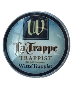 Occasion - Ronde taplens La Trappe witte trappist bol 69 mmø 
