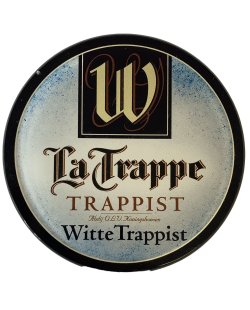 Occasion - Ronde taplens La Trappe Witte Trappist