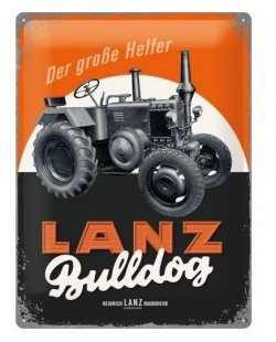 Lanz Bulldog reclamebord