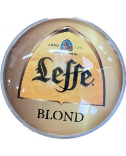 Occasion - Ronde taplens Leffe Blond bol 69 mmø 