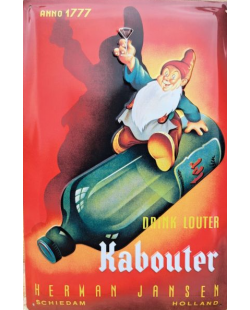 Drink Louter Kabouter reclamebord