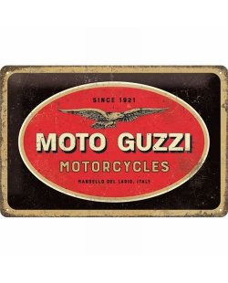 Moto Guzzi reclamebord