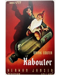 Drink louter kabouter reclamebord