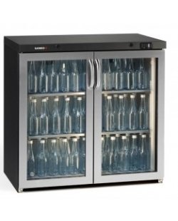 Maxiglass flessenkoeling 250L 84/85 cm- chroomstaal