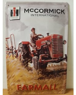 Mccormick international farmall reclamebord