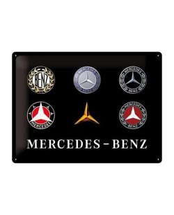 Mercedes Evolution reclamebord