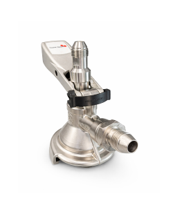 Micro Matic schuif vlak a fustkoppeling 2x3/8 