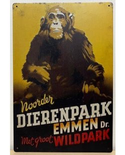 Noorder Dierenpark reclamebord