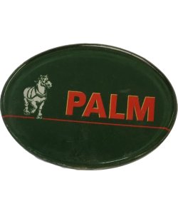 Occasion - Ovale taplens Palm plat 