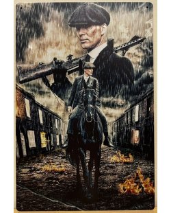 Peaky Blinders Paard reclamebord