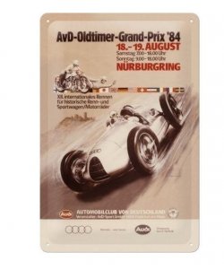 AvD-Oldtimer-Grand-Prix '84 reclamebord 