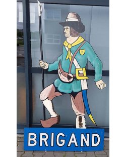 Occasion - Reclamebord Brigand