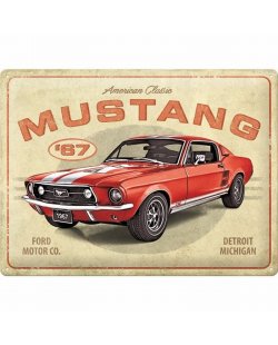 Ford Mustang reclamebord