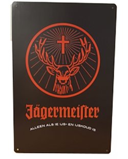 Jagermeister reclamebord 