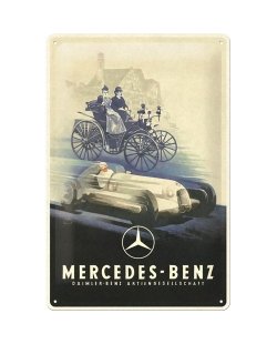 Mercedes-Benz daimler-benz reclamebord