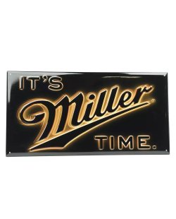 Reclamebord Miller