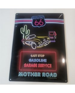 Route 66 'mother road' reclamebord 