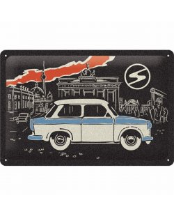 Trabant reclamebord