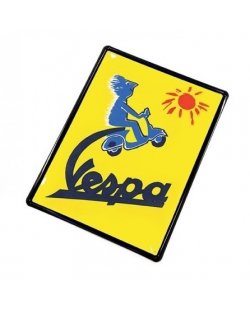 Vespa reclamebord