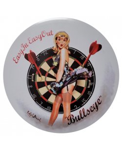 Rond reclamebord bullseye