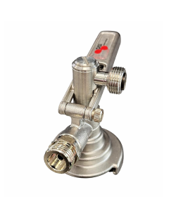 Schuif fustkoppeling 5/8 zijaansluiting 