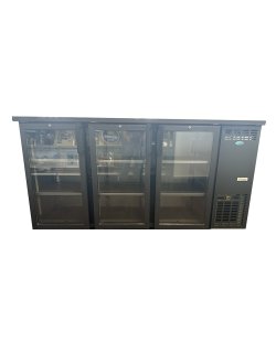 Beursmodel: Serrco SCL-222GMU 3 deurs glasdeur koeling
