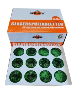 Glazenspoel tabletten
