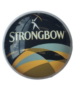 Occasion - Ronde taplens Strongbow bol 69 mmø 
