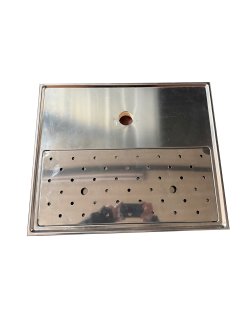 Showroommodel: tapblad met gat voor tapzuil 