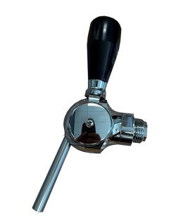 Tapkraan Alpha chroom met 5/8 aansluitset