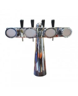 Occasion - Tapzuil totem 4 kraans ovale verlichting