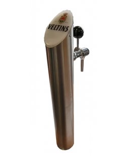 Occasion - tapzuil 1 kraans Veltins geborsteld rvs