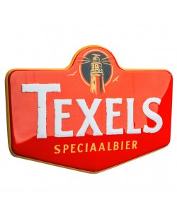 Texels bier bord -Texels Schildje - Texelse Bierbrouwerij