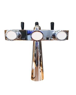 Occasion - Tapzuil Totem 3 kraans met ovale taplenzen