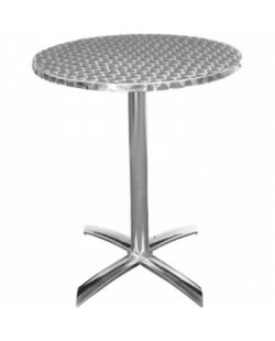 RVS ronde tafel inklapbaar U423