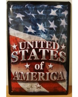 United states of America reclamebord