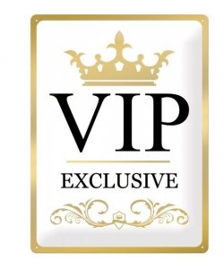 Vip reclamebord